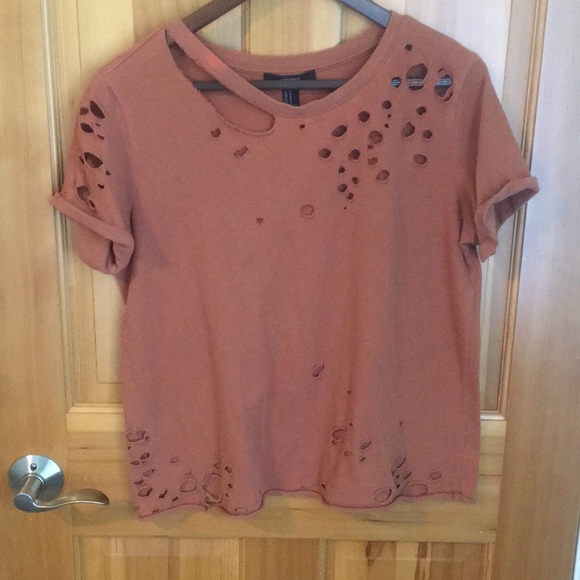 Distressed Rust top - Picture 1 of 3